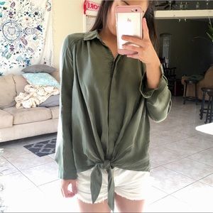 Anthropologie Button Down Blouse